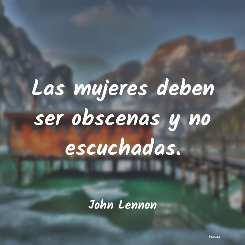 frases de John Lennon