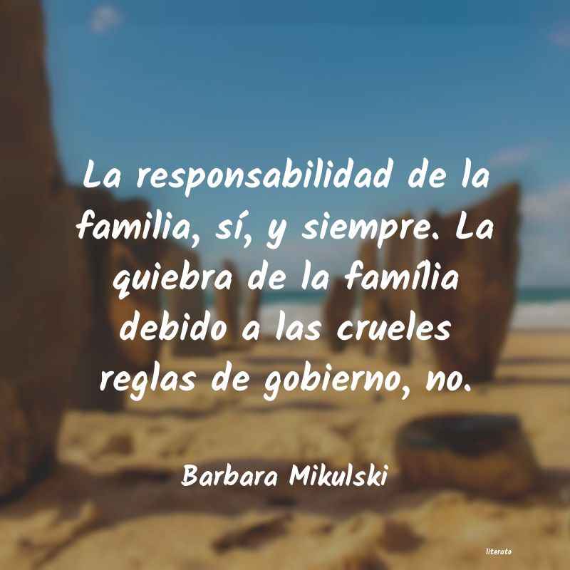 Frases de Barbara Mikulski
