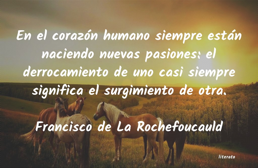 Frases de Francisco de La Rochefoucauld