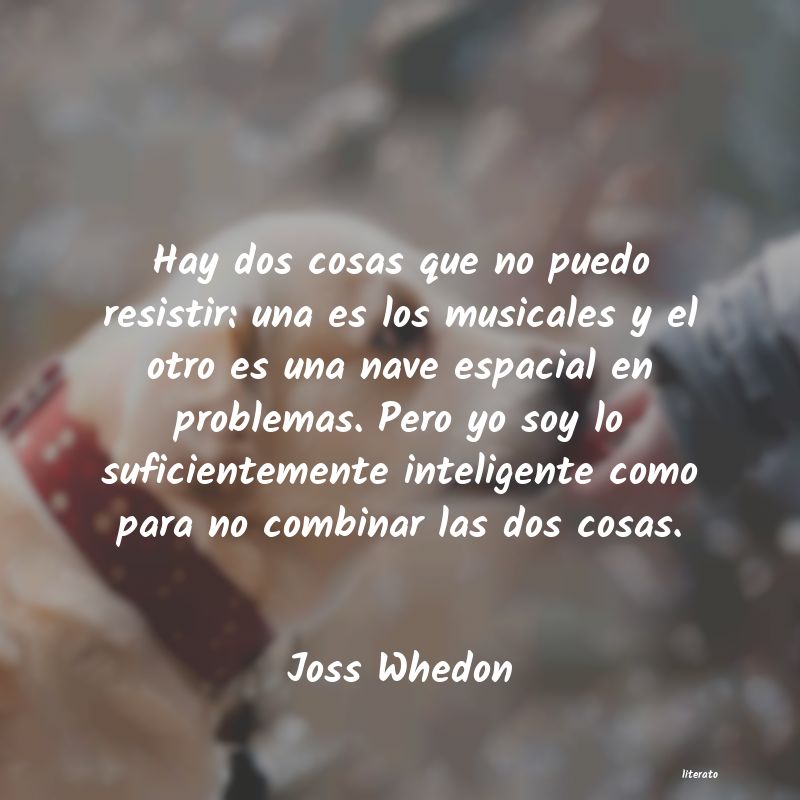 frases de Joss Whedon