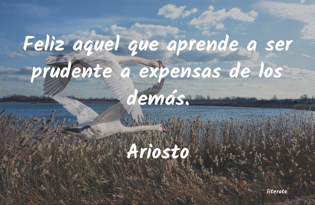 Frases de Ariosto