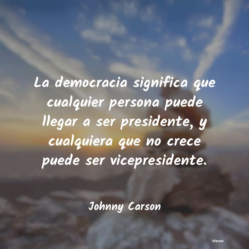 Frases de Johnny Carson