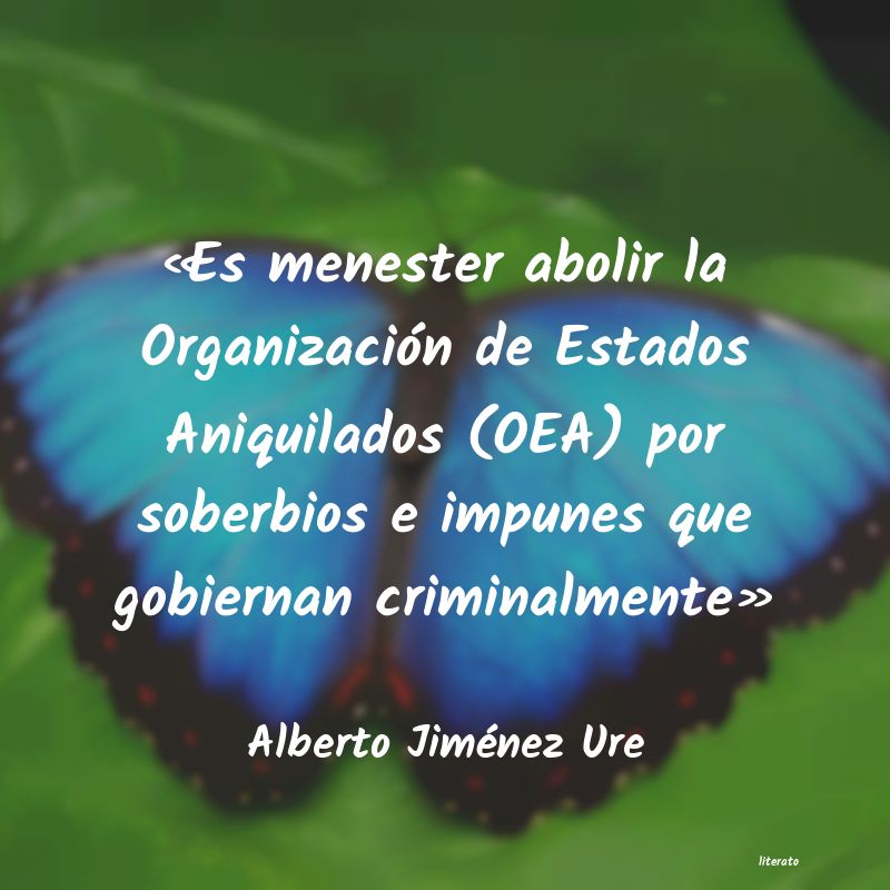 frases de Alberto Jiménez Ure