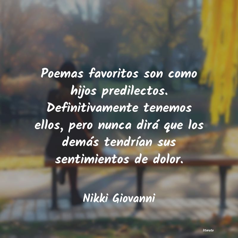 Frases de Nikki Giovanni