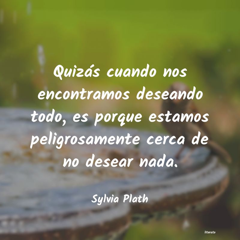 Frases de Sylvia Plath