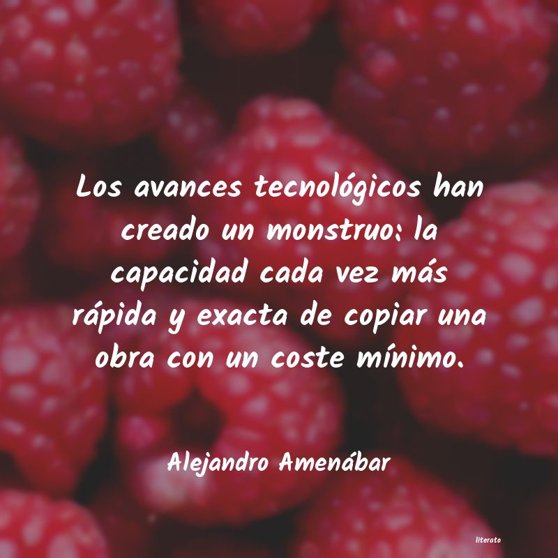 frases de Alejandro Amenábar