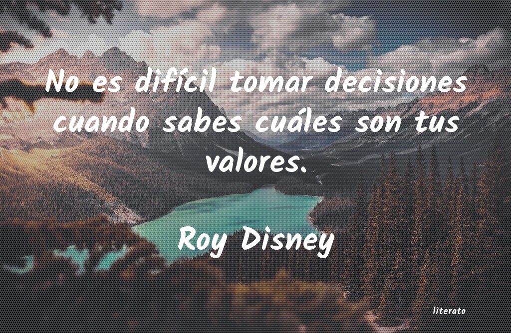 frases de Roy Disney