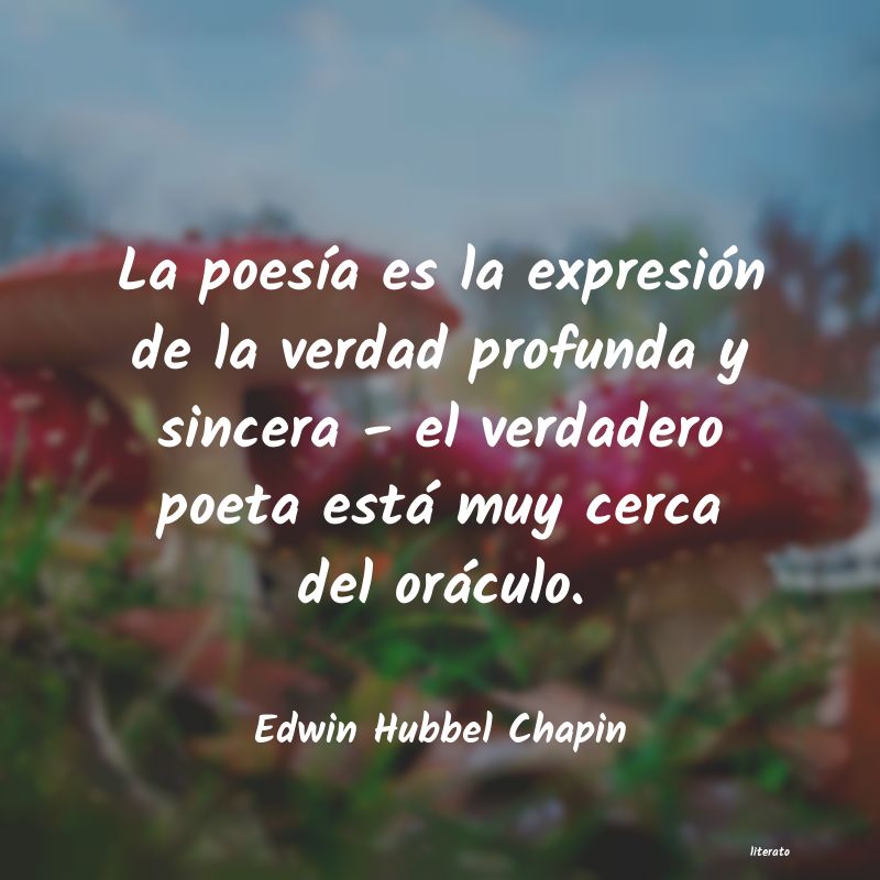 Frases de Edwin Hubbel Chapin