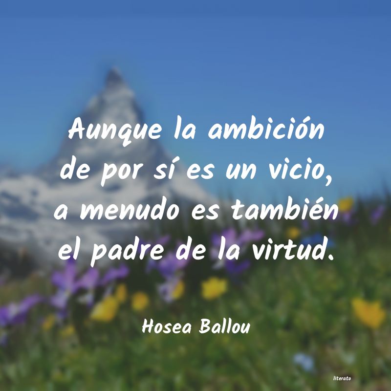 Frases de Hosea Ballou