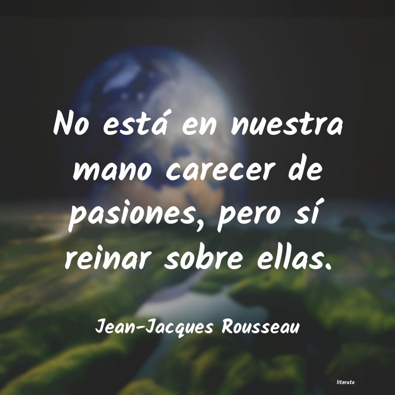 frases de Jean-Jacques Rousseau