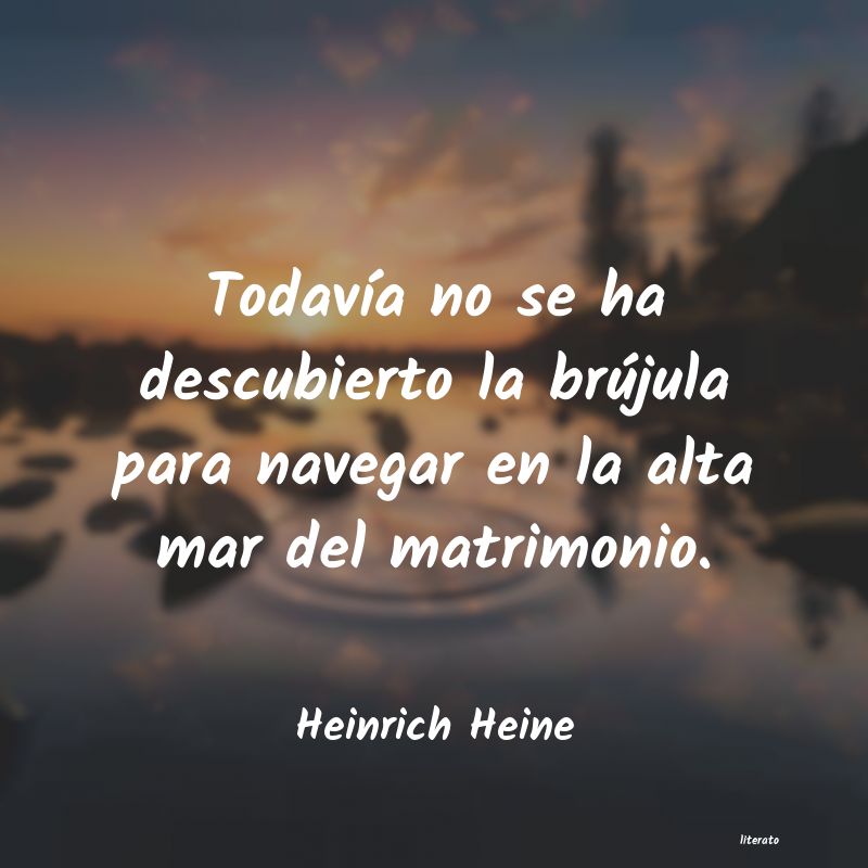frases de Heinrich Heine