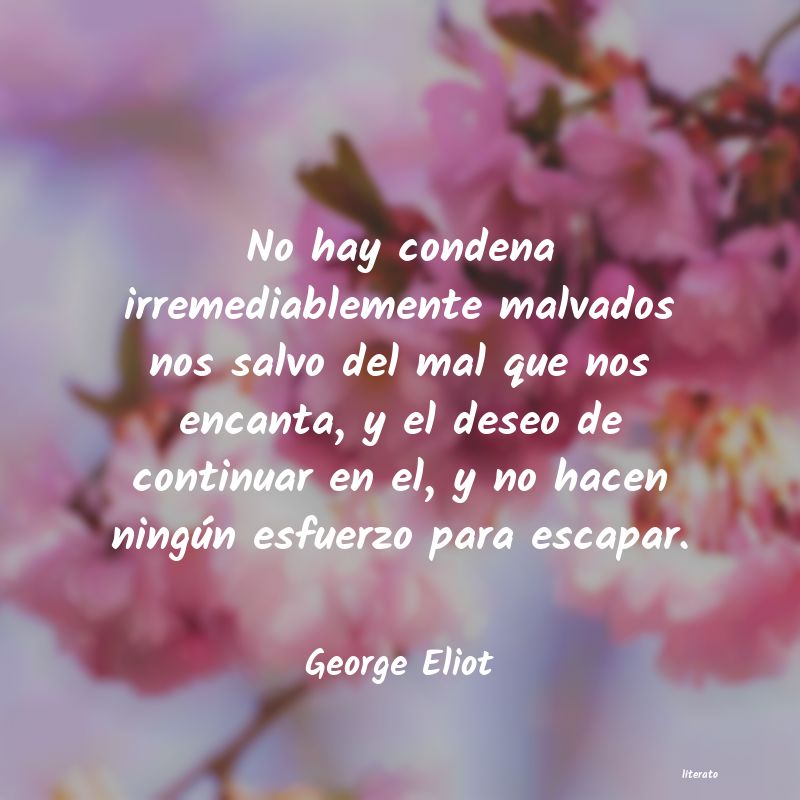 Frases de George Eliot