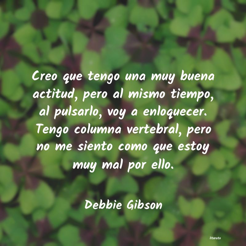 Frases de Debbie Gibson