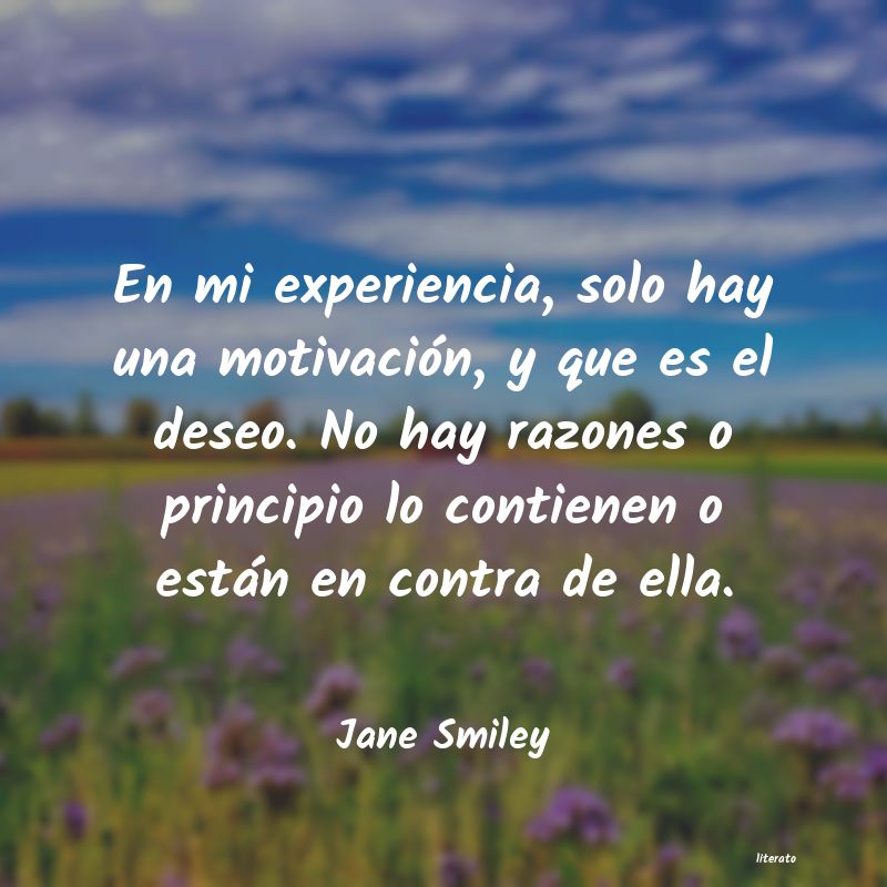 Frases de Jane Smiley