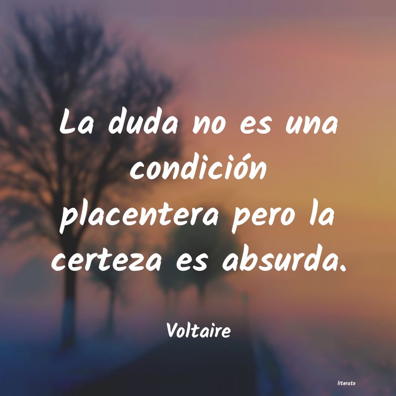 Frases de Voltaire