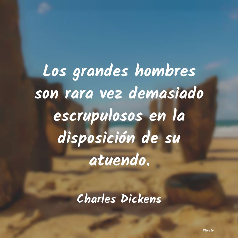 frases de Charles Dickens