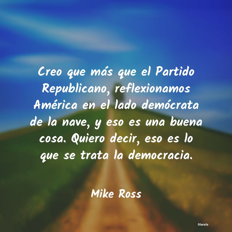 Frases de Mike Ross