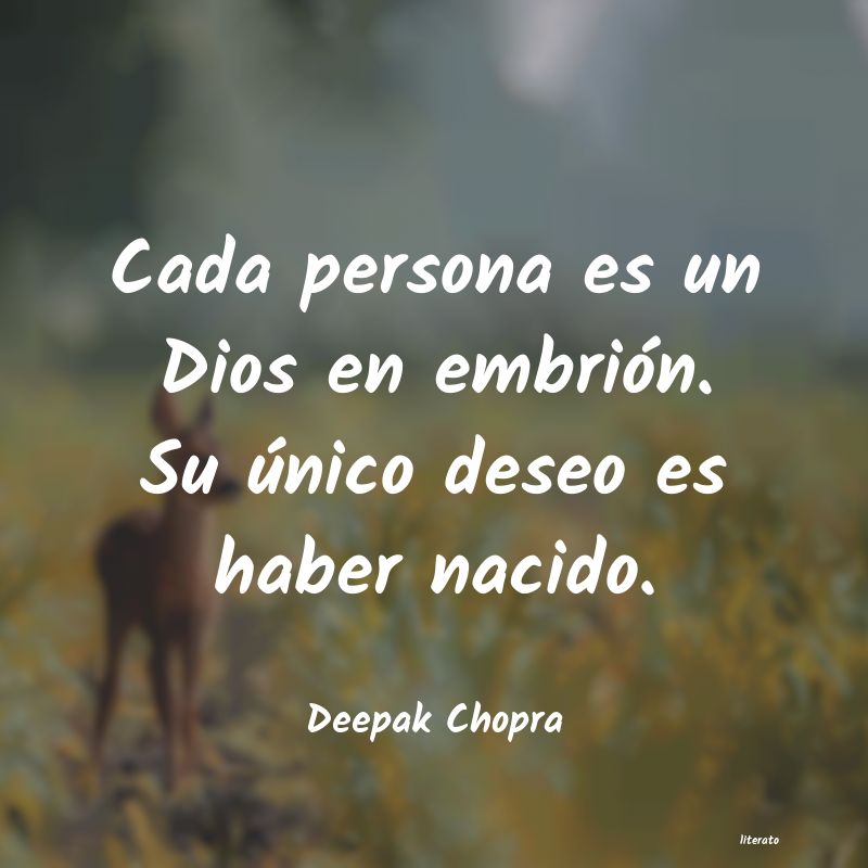 Frases de Deepak Chopra