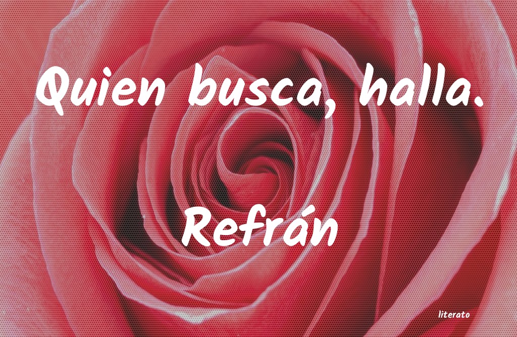 Frases de Refrán