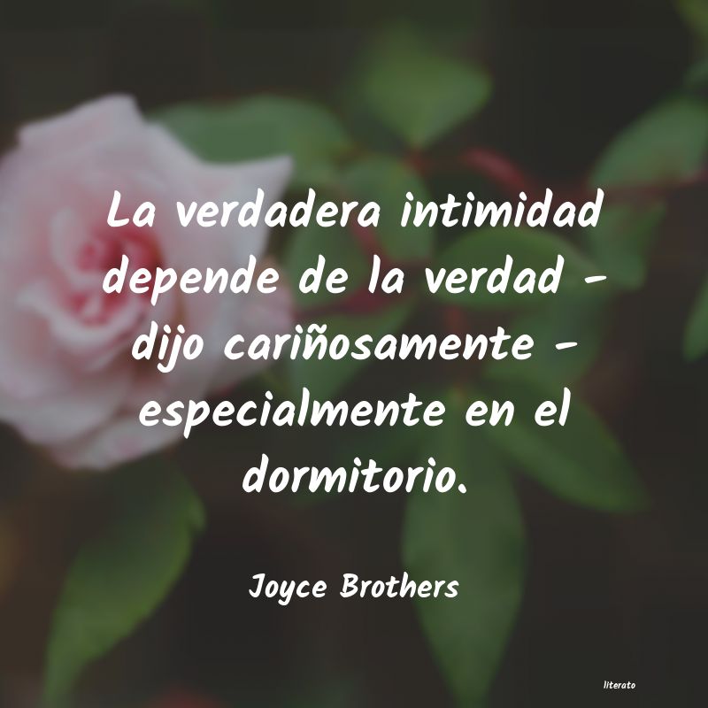 frases de Joyce Brothers