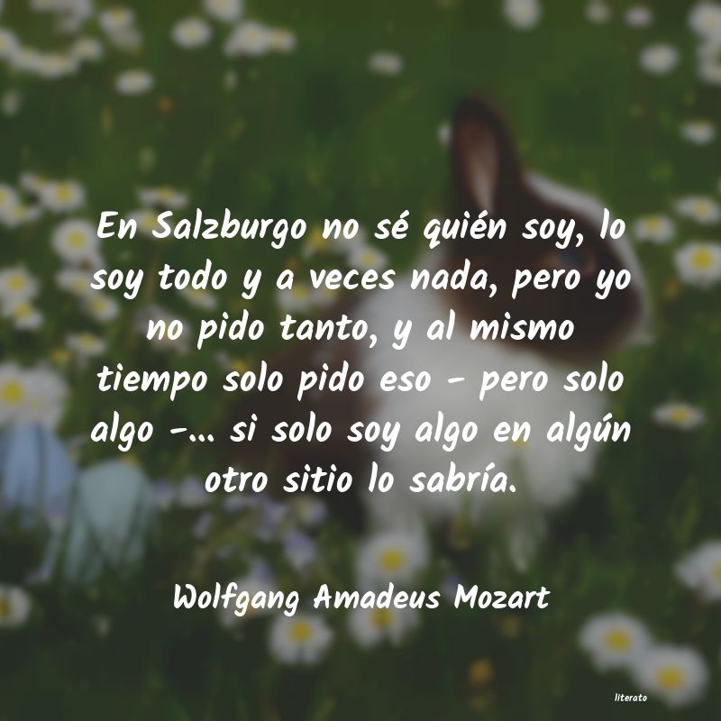 Frases de Wolfgang Amadeus Mozart