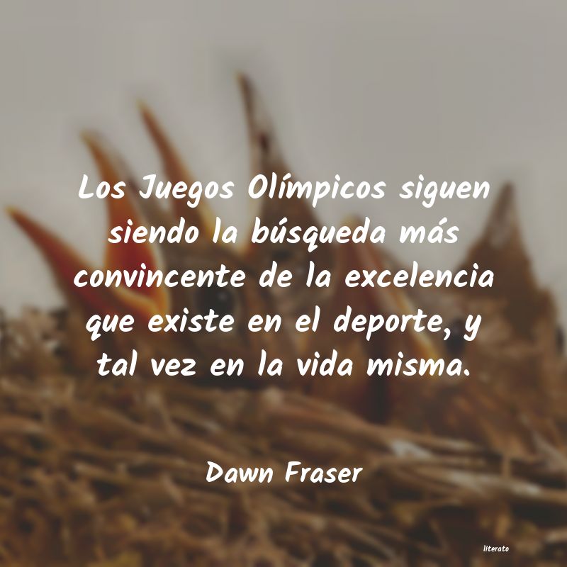 frases de Dawn Fraser