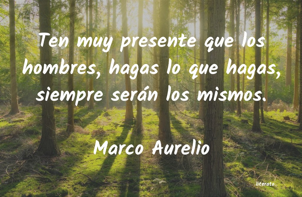 frases de Marco Aurelio