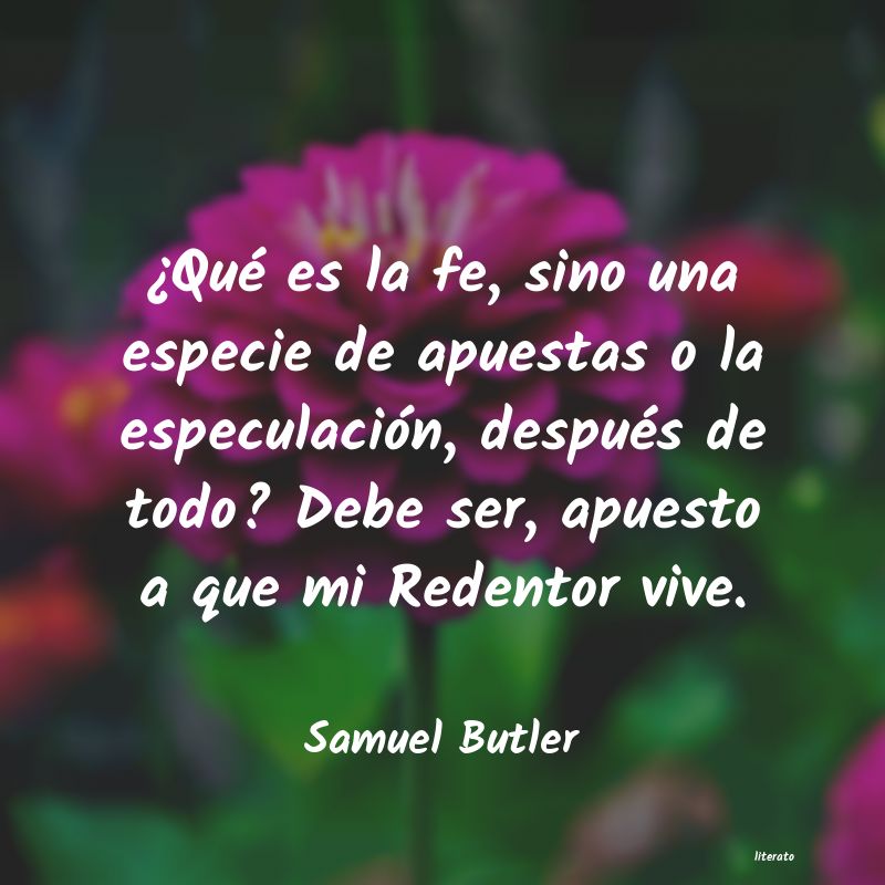 Frases de Samuel Butler