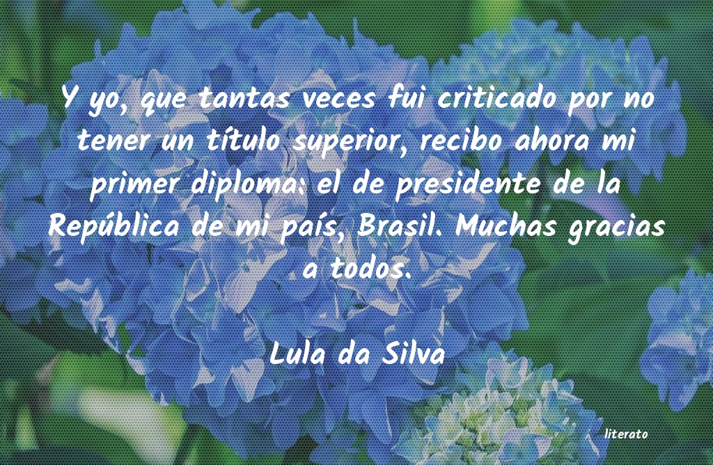 Frases de Lula da Silva