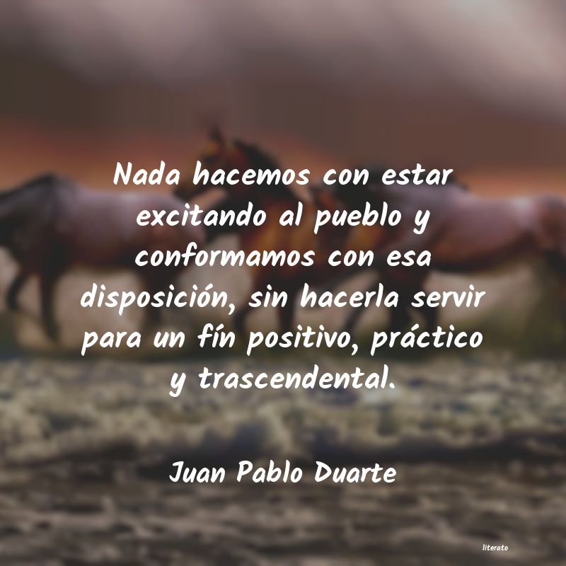 poesias en honor a juan pablo duarte