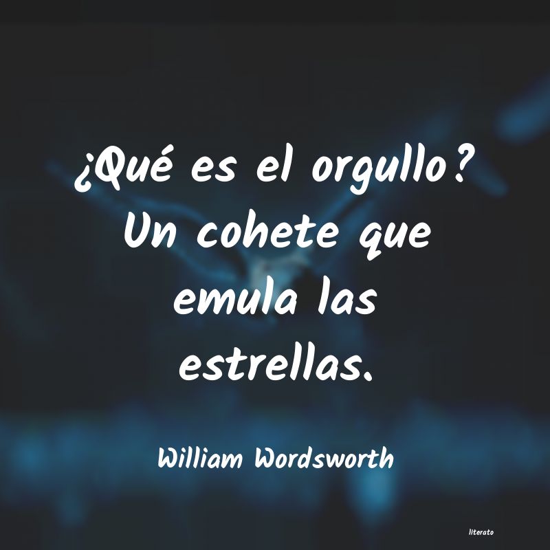 Frases de William Wordsworth