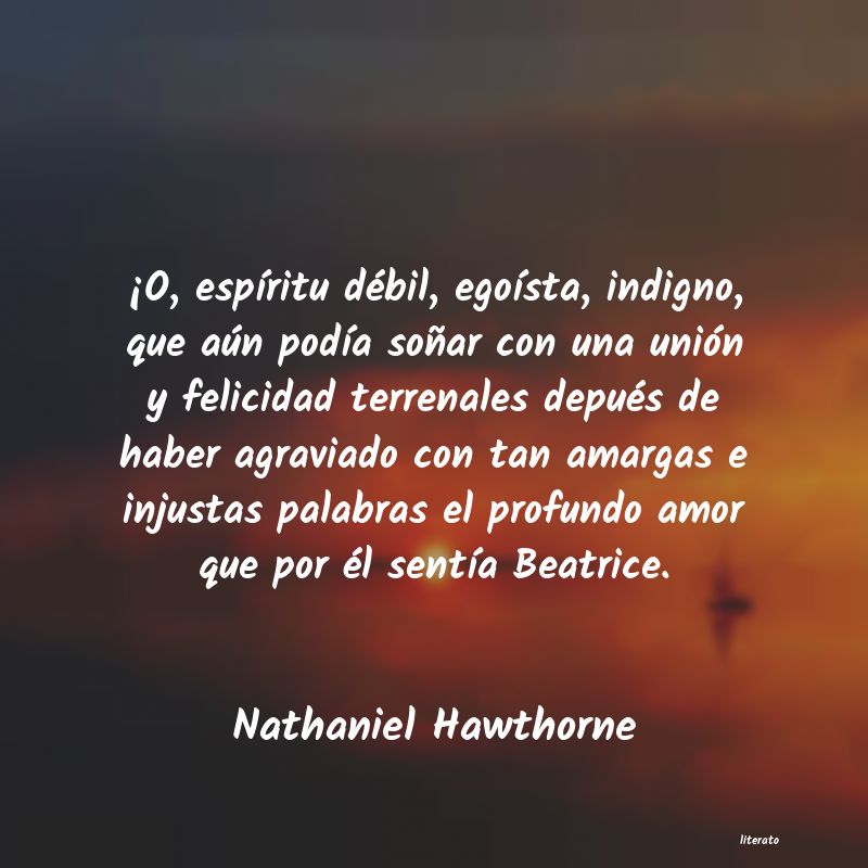 frases de Nathaniel Hawthorne