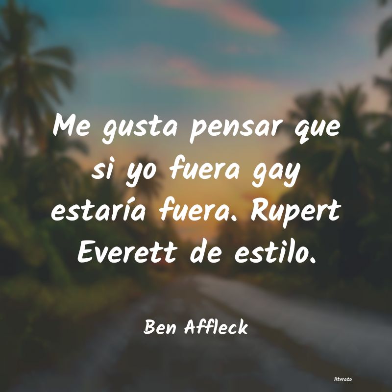 Frases de Ben Affleck