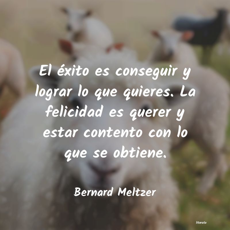 Frases de Bernard Meltzer