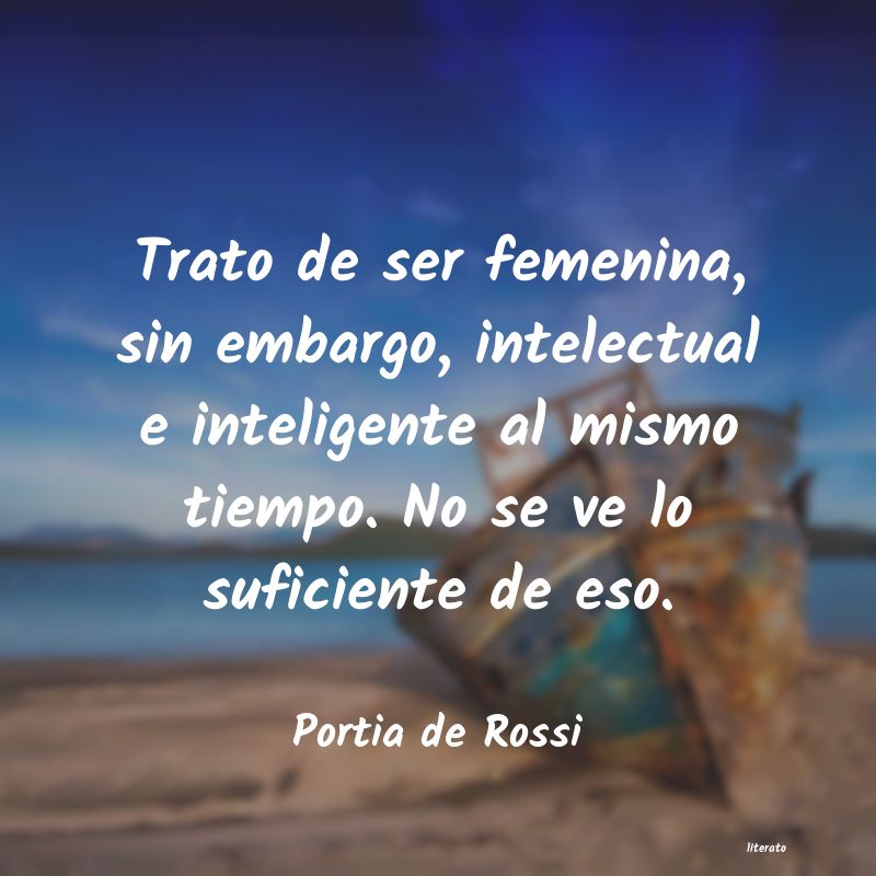 Frases de Portia de Rossi