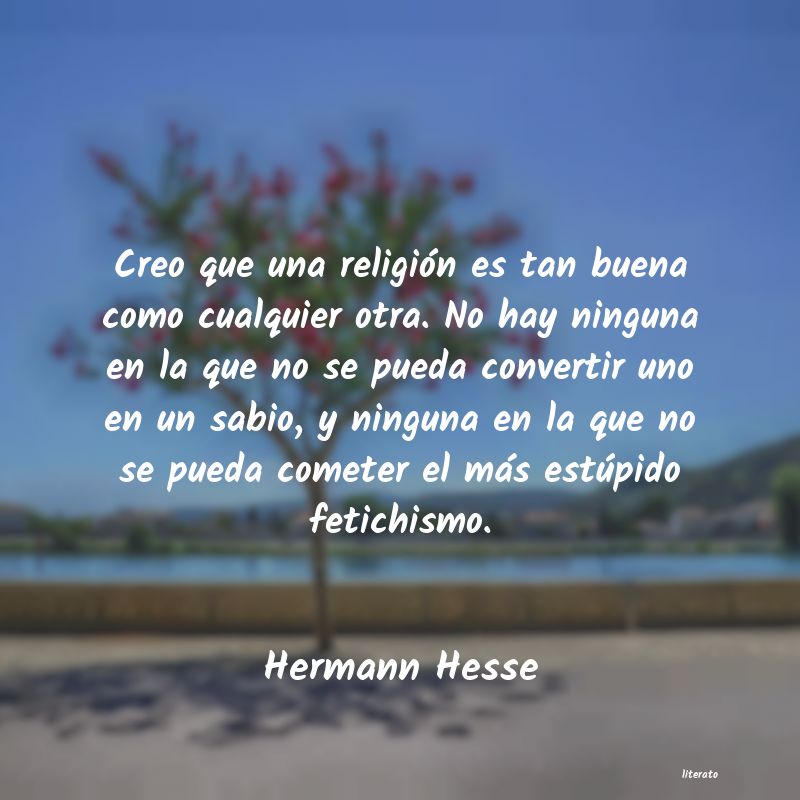 Frases de Hermann Hesse