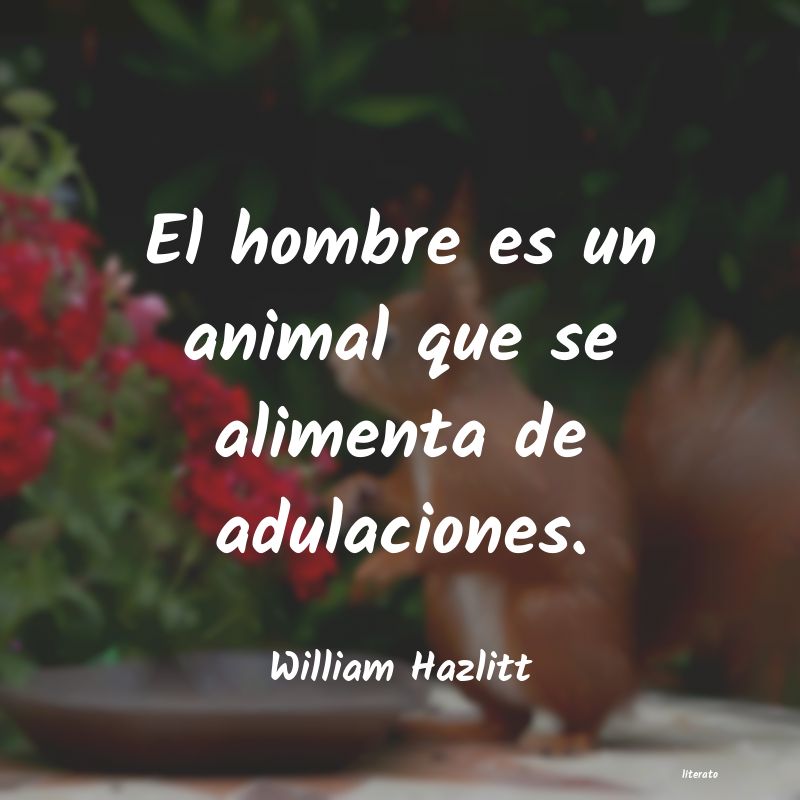 Frases de William Hazlitt