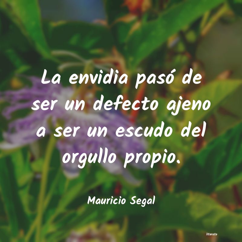 frases en contra de la envidia