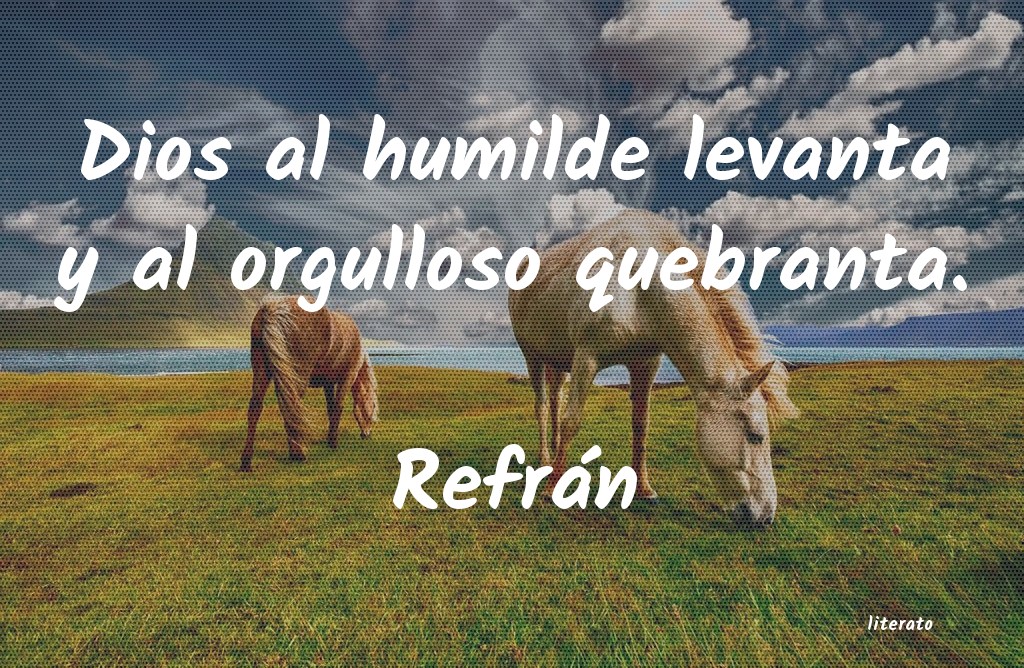 Frases de Refrán