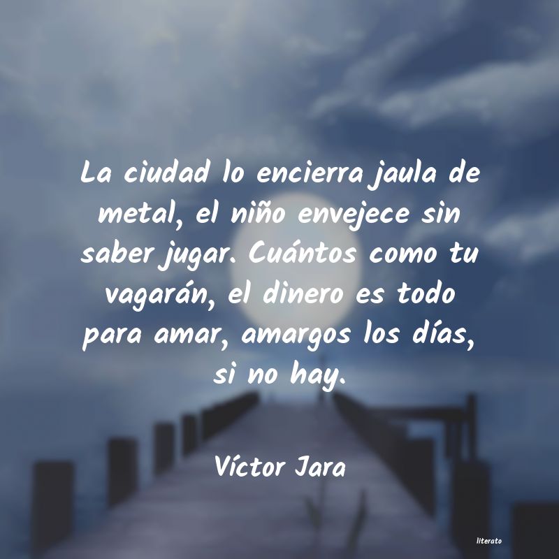 Frases de Víctor Jara