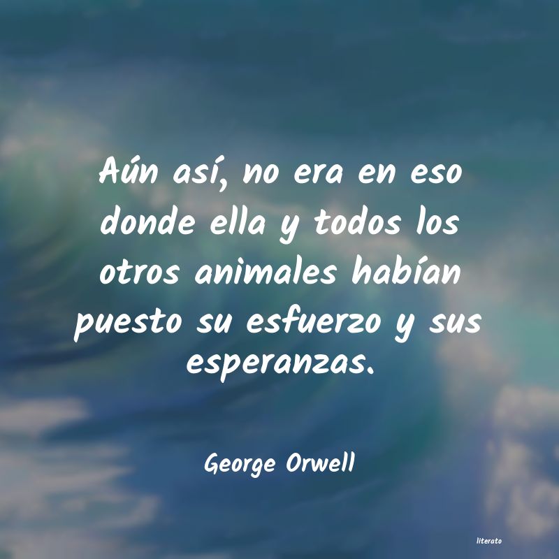 frases de George Orwell