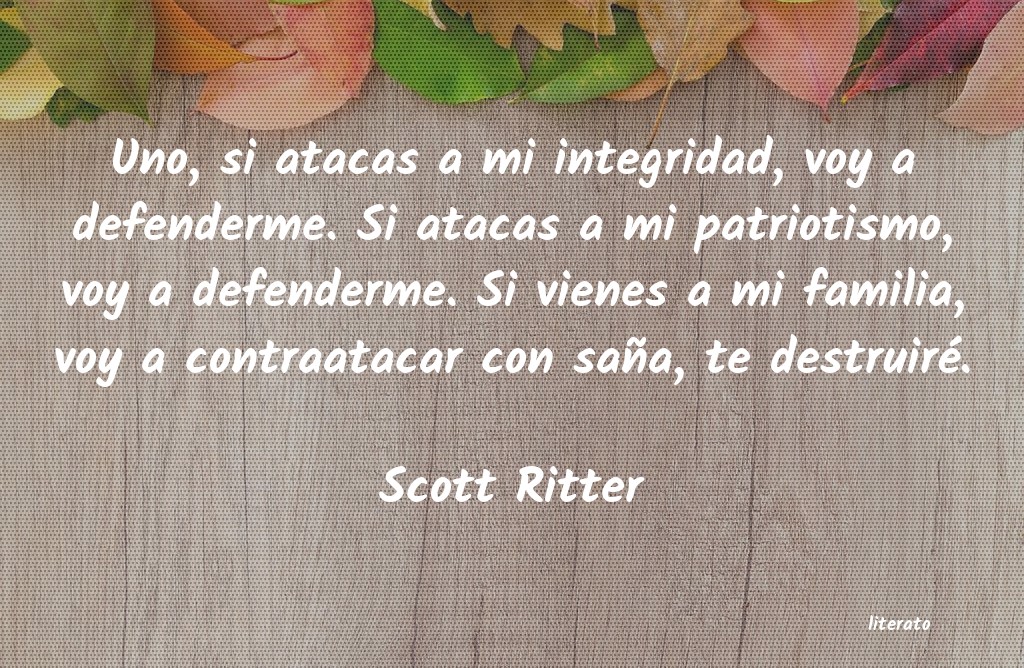 Frases de Scott Ritter