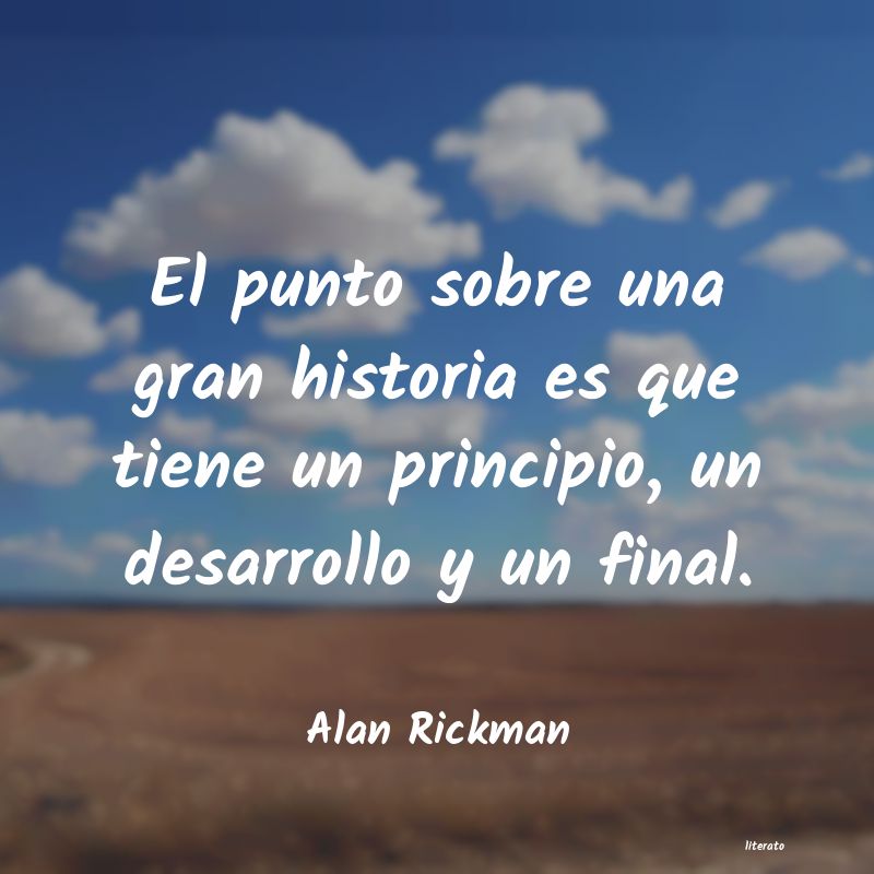 frases de Alan Rickman