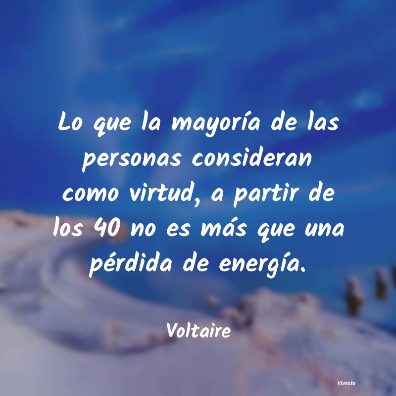 frases de Voltaire