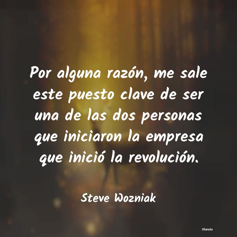 Frases de Steve Wozniak