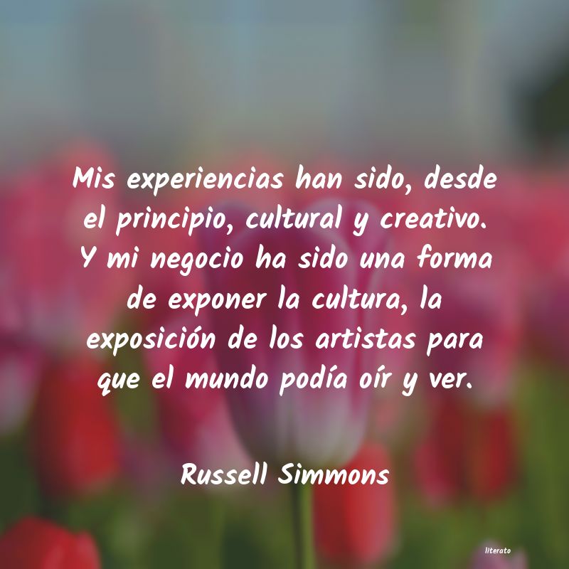 Frases de Russell Simmons