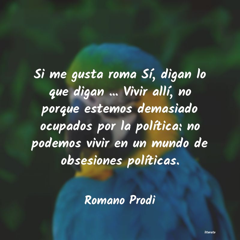 frases de Romano Prodi