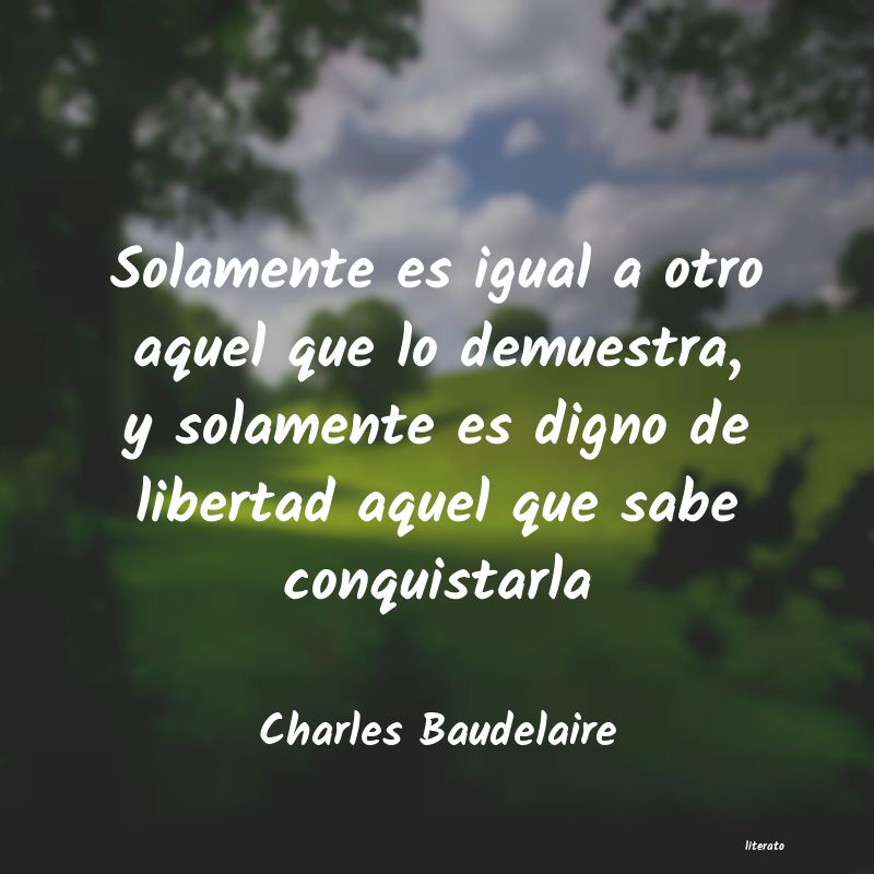 Frases de Charles Baudelaire