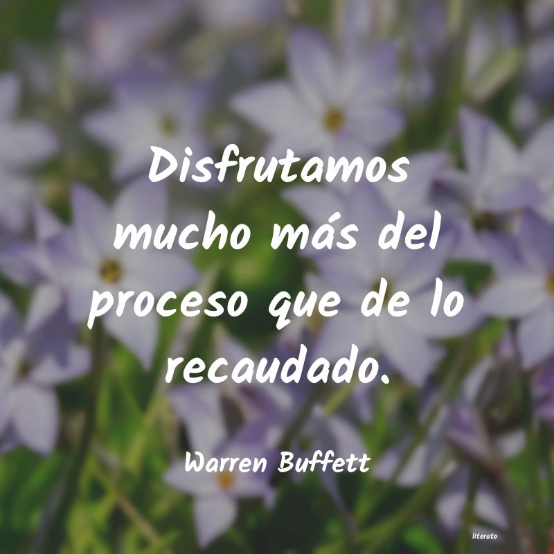 frases de Warren Buffett