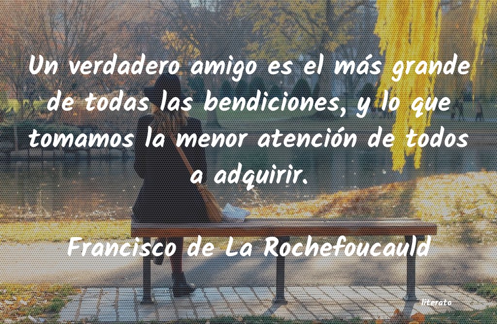 Frases de Francisco de La Rochefoucauld